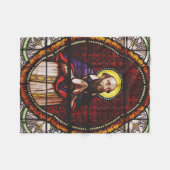 Francis de Sales Bishop van Genève Fleece Deken (Voorkant (Horizontaal))