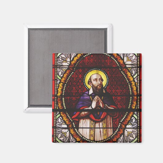 Francis de Sales Bishop van Genève Magneet (Voorkant / Achterkant)