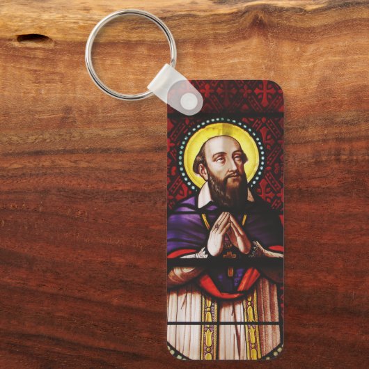Francis de Sales Bishop van Genève Sleutelhanger (Voorkant)
