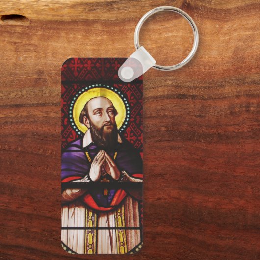Francis de Sales Bishop van Genève Sleutelhanger (Achterkant)