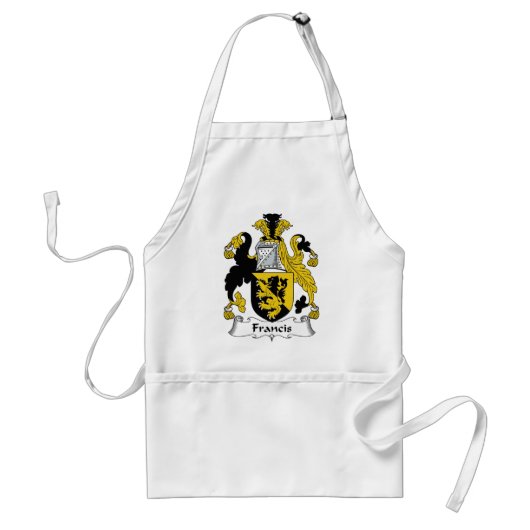 Francis Family Crest Standaard Schort (Voorkant)