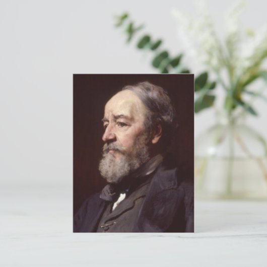 Francis Frank Holl Portrait briefkaart (Staand voorkant)