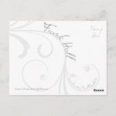 Francis Frank Holl Portrait briefkaart (Achterkant)