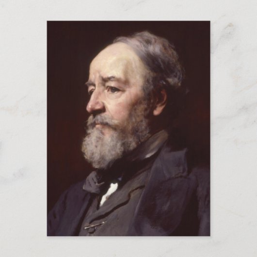 Francis Frank Holl Portrait briefkaart (Voorkant)