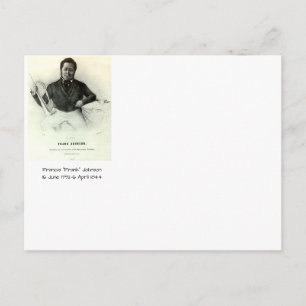 Francis "Frank" Johnson Briefkaart
