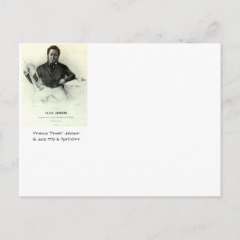 Francis "Frank" Johnson Briefkaart