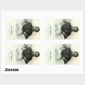 Francis "Frank" Johnson Rechthoekige Sticker (Vel)