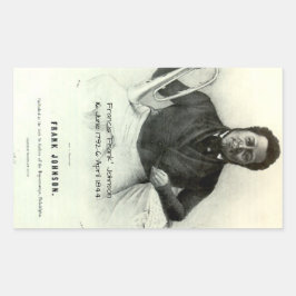 Francis "Frank" Johnson Rechthoekige Sticker