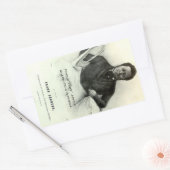 Francis "Frank" Johnson Rechthoekige Sticker (Envelop)