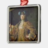 Francis I Heilige Roman Emperor en echtgenoot Metalen Ornament (Links)