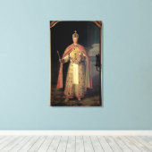Francis II, Heilige Romeinse keizer Canvas Afdruk (Insitu (Houten vloer))