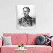 Francis II van de twee Siciliaanse eilanden Canvas Afdruk (Insitu (Woonkamer))