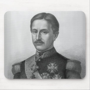 Francis II van de twee Siciliaanse eilanden Muismat