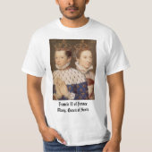 Francis II van Frankrijk en Mary Queen of Scotsc T-shirt (Voorkant)