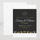 Francis & Marion Kaart (Voorkant / Achterkant)