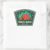 Francis Marion National Forest Camping Rechthoekige Sticker (Tas)
