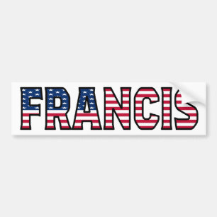 Francis Name Vorname USA Aufkleber Sticker Auto