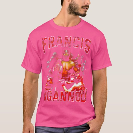 Francis Ngannou Vintage T-shirt (Voorkant)