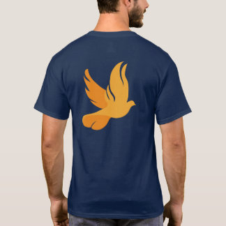 Francis on the Hill Mannen Tshirt Blue
