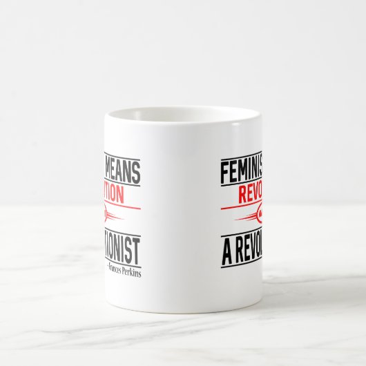 Francis Perkins Quote Koffiemok (Center)