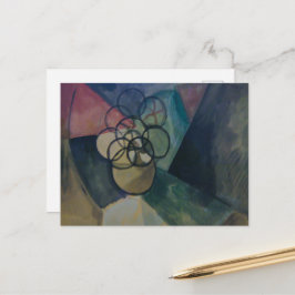 Francis Picabia, Caoutchouc, 1909., Abstracte kuns Briefkaart