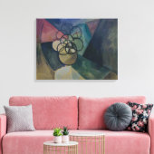 Francis Picabia, Caoutchouc, 1909., Abstracte kuns Canvas Afdruk (Insitu (Woonkamer))