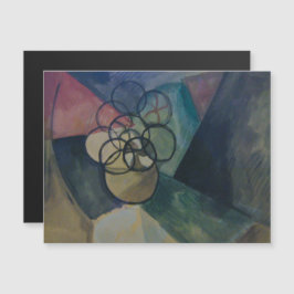 Francis Picabia, Caoutchouc, 1909., Abstracte kuns Magnetische Uitnodiging