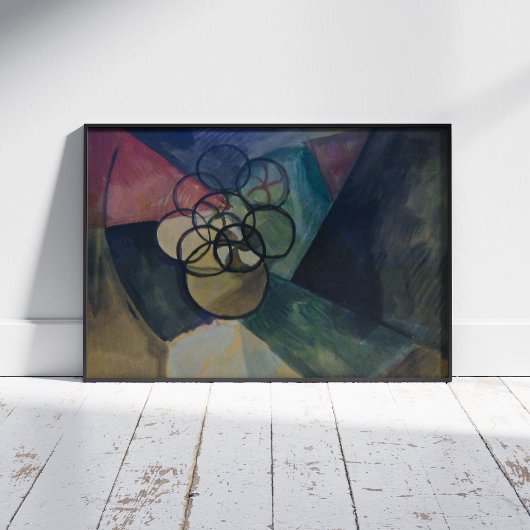 Francis Picabia, Caoutchouc, 1909., Abstracte kuns Poster