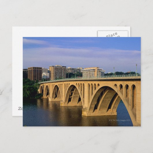 Francis Scott Key Bridge overdag Briefkaart (Voorkant / Achterkant)