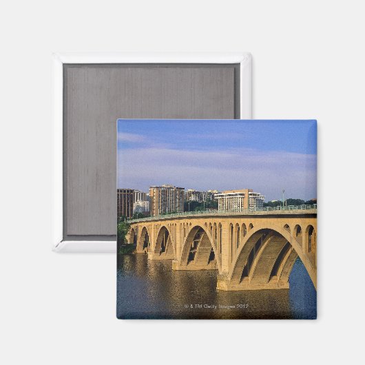 Francis Scott Key Bridge overdag Magneet (Voorkant / Achterkant)