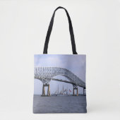 Francis Scott Key Bridge-Tas Tote Bag (Voorkant)