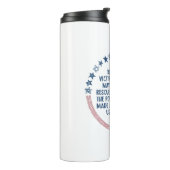 Francis Scott Key - God prijzen voor vrijheid Thermosbeker (Gedraaid links)