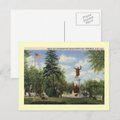 Francis Scott Key Grave, Frederick, Maryland, Vere Briefkaart (Voorkant / Achterkant)