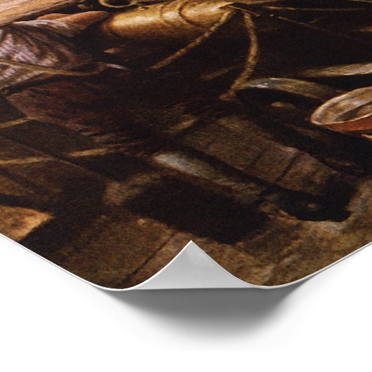 Francis Scott Key - Star Spangled Banner Painting Poster (Hoek)