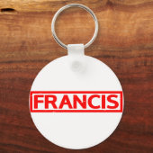 Francis Stamp Sleutelhanger (Voorkant)