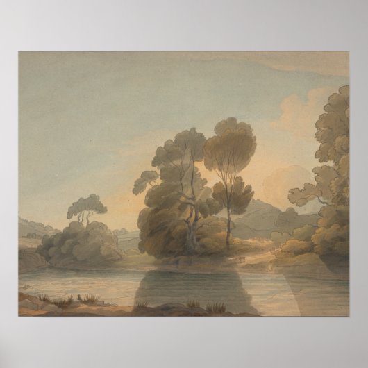 Francis Towne - over de dee Poster (Voorkant)