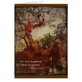 Francis van Assisi Kneeling