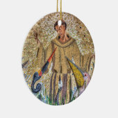Francis van Assisi Mosaic Keramisch Ornament (Rechts)