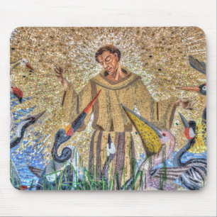 Francis van Assisi Mosaic Muismat
