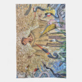 Francis van Assisi Mosaic Theedoek (Verticaal)