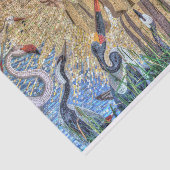 Francis van Assisi Mosaic Tissuepapier (Detail)