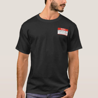 Francis York Morgan Hallo label T-shirt