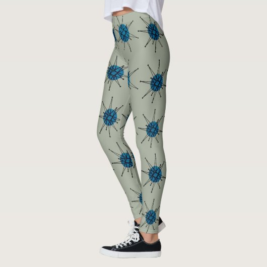 Franciscan Atomic Starburst uit het midden van de  Leggings (Links)
