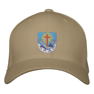 Franciscan logo (klein) geborduurde pet