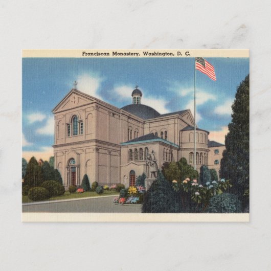 Franciscan Monastery, Washington DC. Briefkaart (Voorkant)