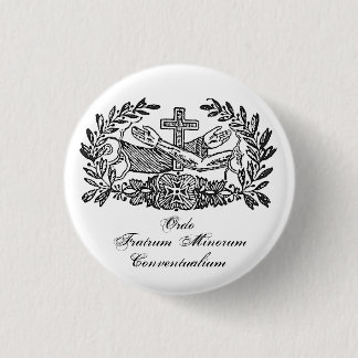 Franciscan Order Ronde Button 3,2 Cm