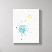 Franciscan Starburst Mid Century Modern Canvas (Voorkant)