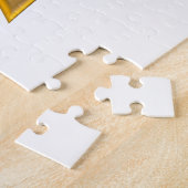 Franciscan Tau Cross Pax et Bonum Gold Metallic Legpuzzel (Zijkant)