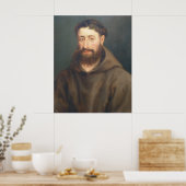 franciscaner monnik poster (Keuken)