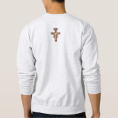 Franciscaner sweatshirt Deus Meus et Omnia (Achterkant)